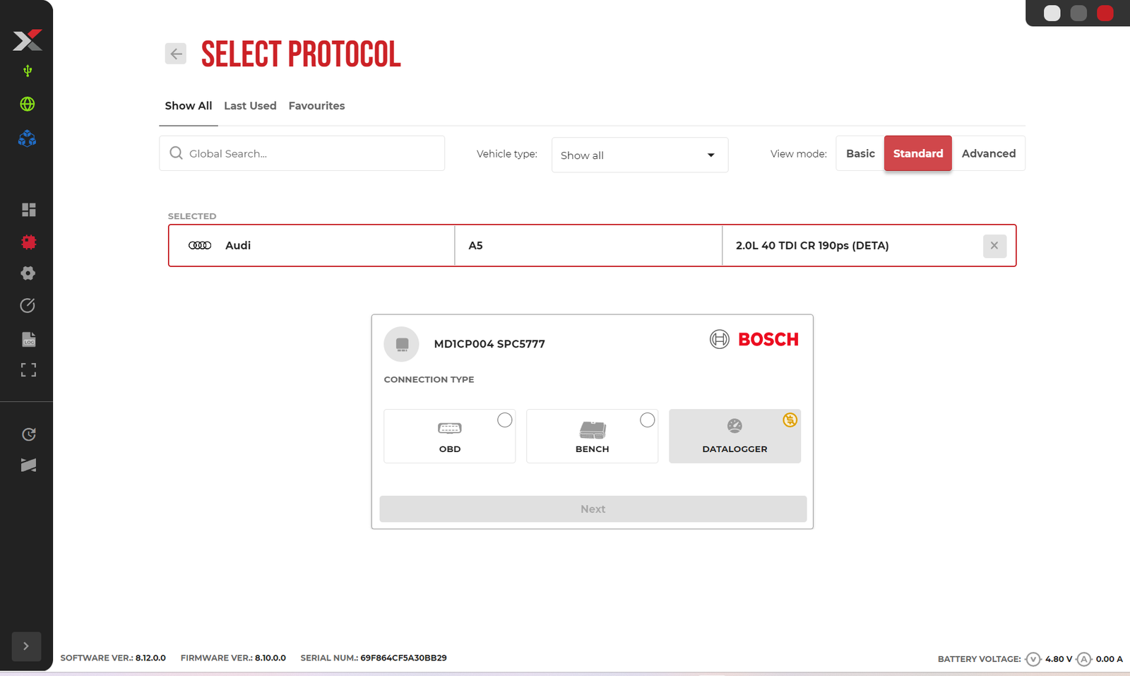 FLEX Select Protocol